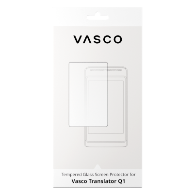 Skärmskydd i härdat glas för Vasco Translator Q1